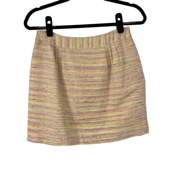 Leona by Lauren Leonard Rainbow Mini Skirt - Picture 1 of 7